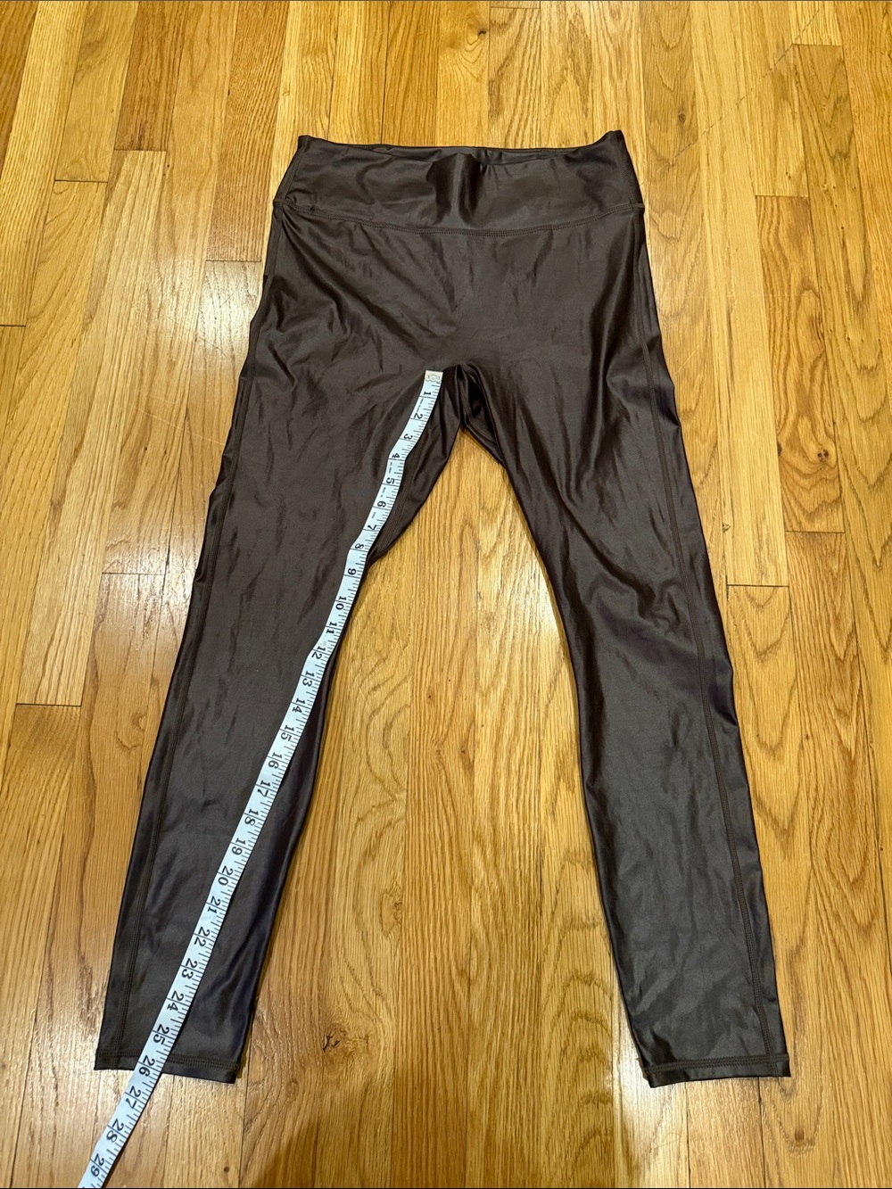 Fabletics Brown High-Waist Performance Leggings